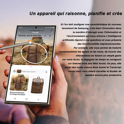 Samsung Galaxy S24 Ultra, 256GB, 12GB RAM, 6.8" QHD+, IA, S Pen, Qualcomm Snapdragon 8 Gen 3, 5000mAh, Android 14