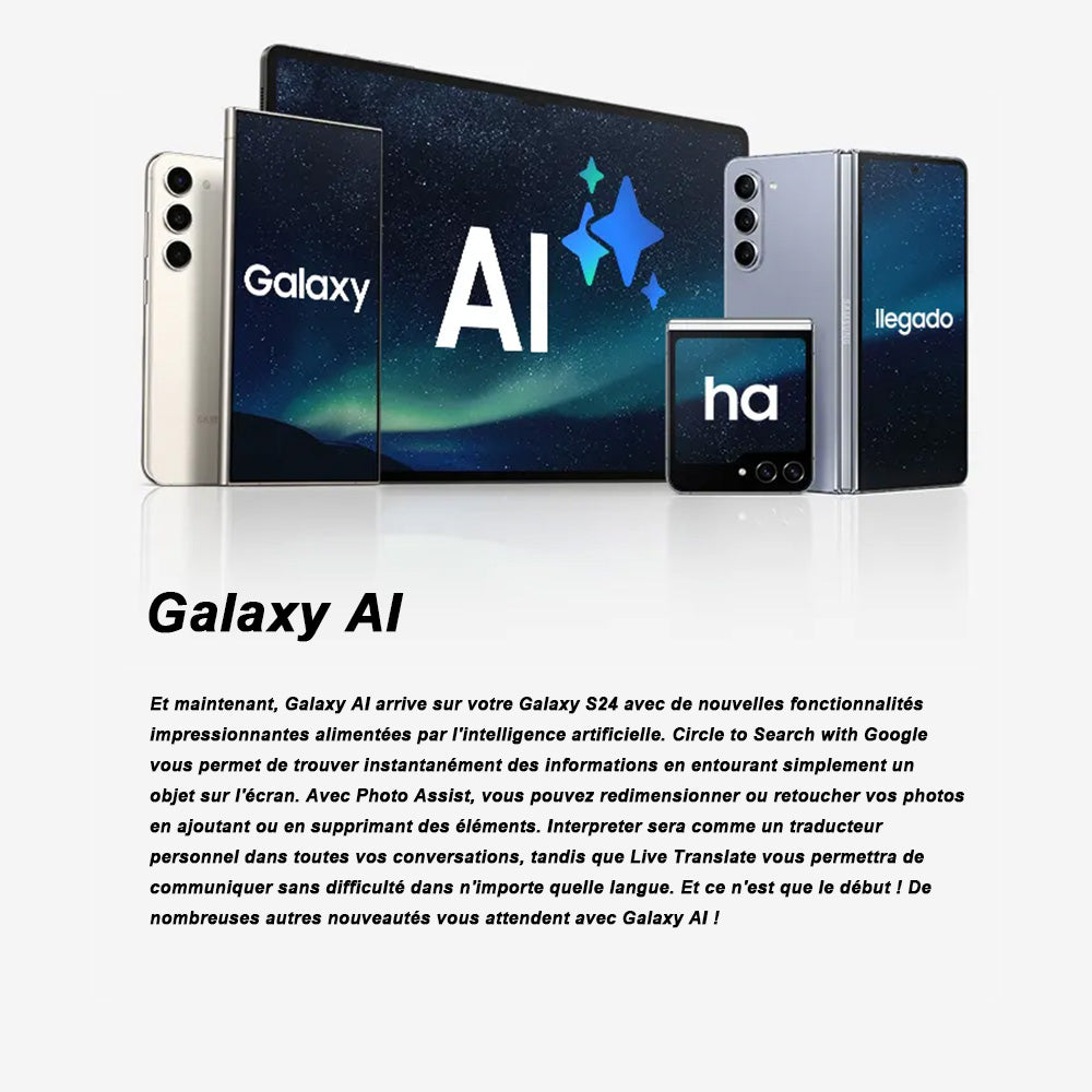 Samsung Galaxy S24 Ultra, 256GB, 12GB RAM, 6.8" QHD+, IA, S Pen, Qualcomm Snapdragon 8 Gen 3, 5000mAh, Android 14